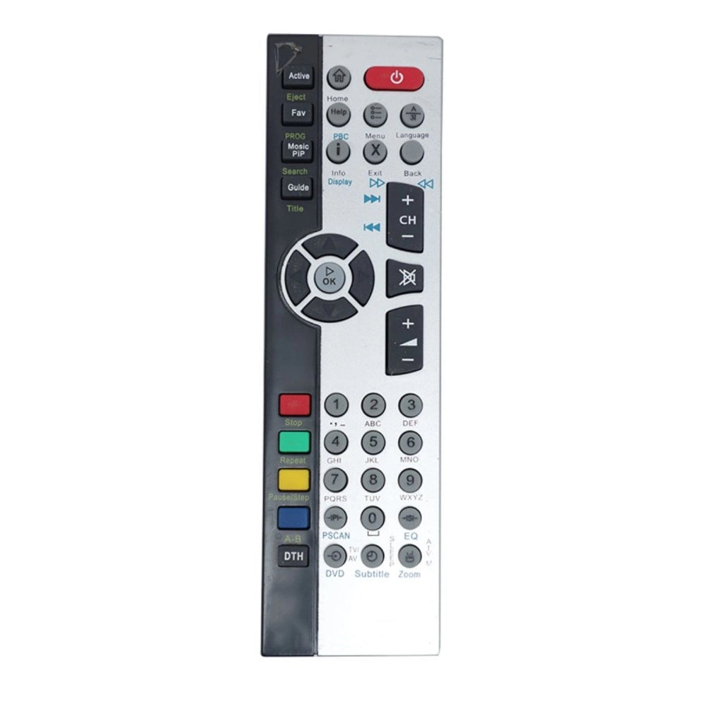 D2H Remote No. URC27/VC80, Compatible with Videocon D2H Satellite Box, LCD TV Remote Control (Exactly Same Remote will Only Work) - GillKart