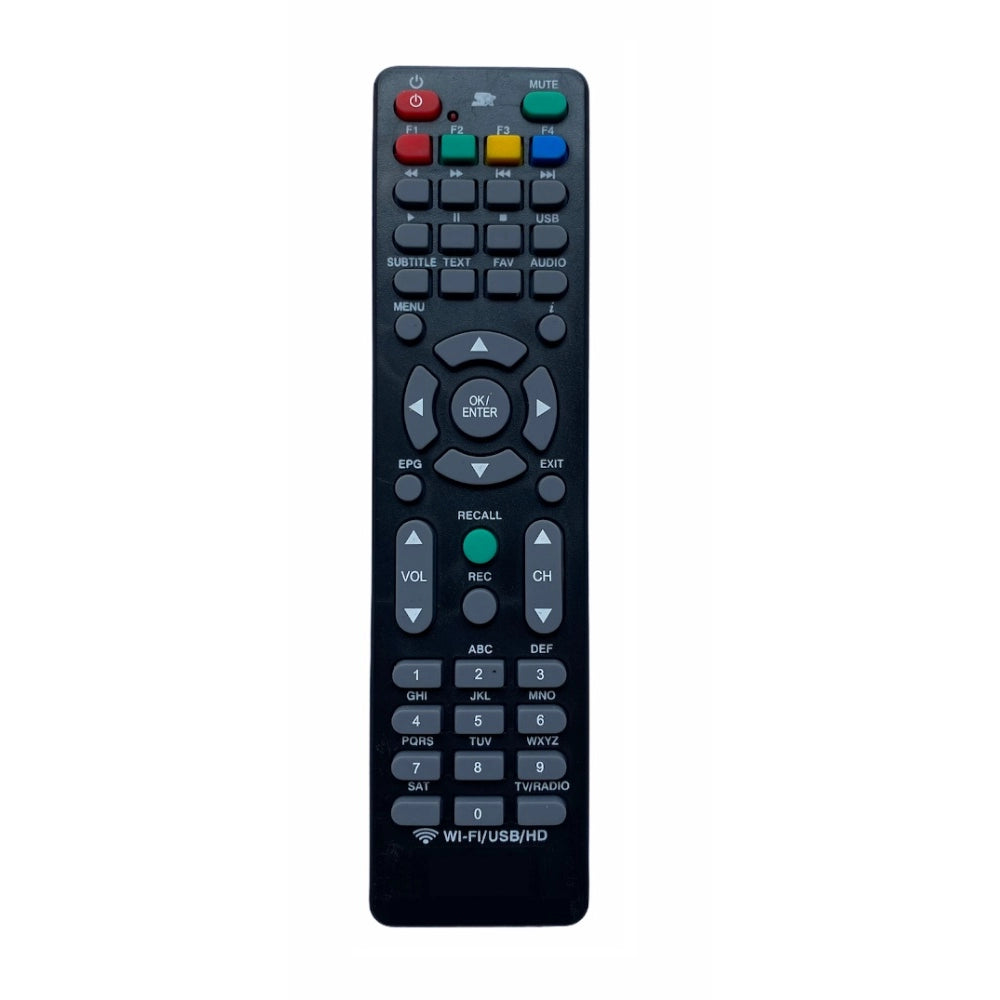 DTH Remote, Compatible with Kingstar, i-Zone, Manthan Free Dish DTH (with WiFi) Remote (Exactly Same Remote will Only Work) - GillKart