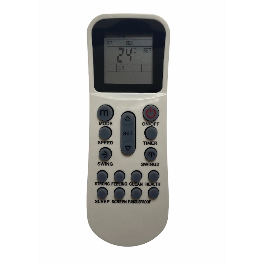 Remote No. 38, Compatible with Hitachi AC Remote Control (Exactly Same Remote will Only Work) - GillKart