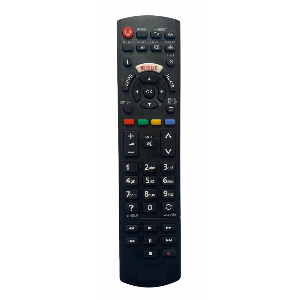 Remote with Netflix Function (No Voice), Compatible with Panasonic Smart TV LCD/LED Remote Control (Exactly Same Remote will Only Work) - GillKart