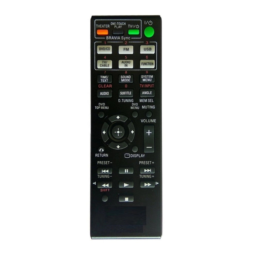 Remote No. RM-ADU078, Compatible with Sony Home Theatre AV System Remote Control (Exactly Same Remote will Only Work) - GillKart