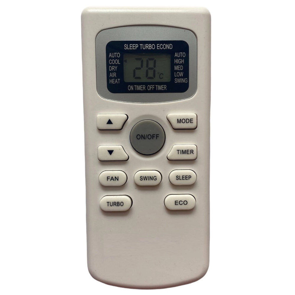 Remote No. 68 with Backlight And Timer, Compatible with Hitachi AC Remote Control (Exactly Same Remote will Only Work) - GillKart