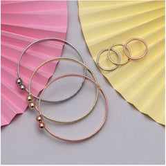 Women's Multi Color 3 Pieces Adjustable Bracelets &amp; Rings - GillKart