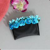 Women's Firozi Color Hair Comb Pin - GillKart