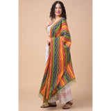 Women's Chanderi Printed Dupatta (Multicolor, Length: 2.25 to 2.50 Mtr) - GillKart