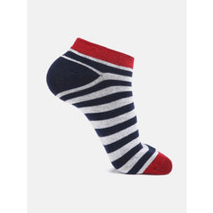 4 Pairs Unisex Casual Cotton Blended Printed Ankle length Socks (Assorted) - GillKart