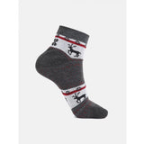 4 Pairs Men's Casual Cotton Blended Printed Ankle length Socks (Assorted) - GillKart