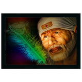 Saibaba Photo Frame (Multicolor) - GillKart