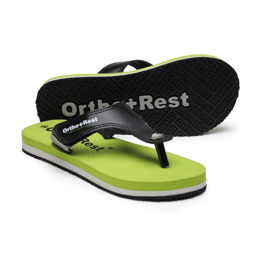 Unisex Rubber Comfortable Orthopedic Doctor Slipper and Flip Flops (Green) - GillKart