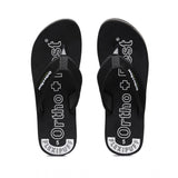 Unisex Rubber Comfortable Orthopedic Doctor Slipper and Flip Flops (Black) - GillKart