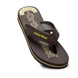 Unisex Rubber Comfortable Orthopedic Doctor Slipper and Flip Flops (Brown) - GillKart