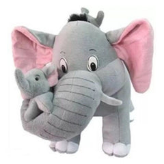 Elephant with Baby Toy (Grey) - GillKart