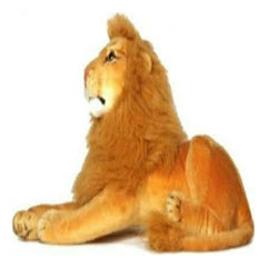 Gujrati Lion Stuffed Plush Toy (Brown) - GillKart