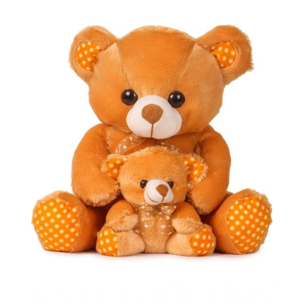 Mother And Baby Teddy Bear (Brown) - GillKart