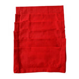 Solid Cotton Napkins Sets (Red) - GillKart