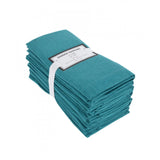 Solid Cotton Napkins Sets (Turquoise Blue) - GillKart