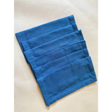 Solid Cotton Napkins Sets (Blue) - GillKart