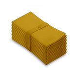 Solid Cotton Napkins Sets (Mustard Yellow) - GillKart