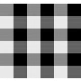 Checked Cotton Checks Table Cloth (Black) - GillKart