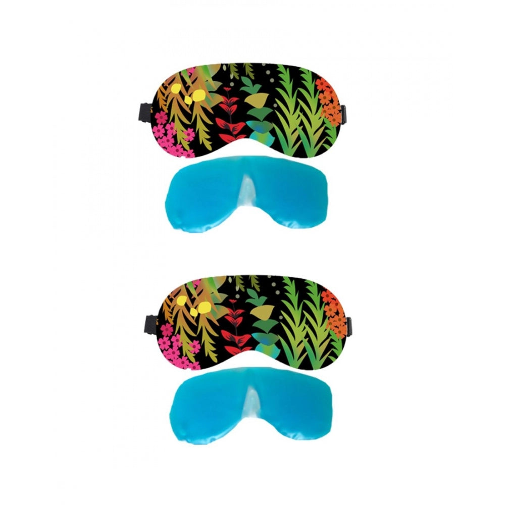 Printed Polyester Eyemasks (Multicolor) - GillKart