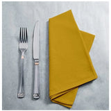 Solid Cotton Napkins Sets (Mustard Yellow) - GillKart