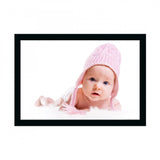 Baby Photo Painting with Synthetic Photo Frame (Multicolor) - GillKart