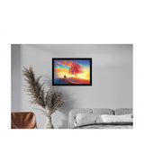 ree Painting Painting with Synthetic Photo Frame (Multicolor) - GillKart