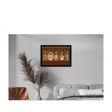 Tirupati Balaji, Venkateshwara Painting with Synthetic Photo Frame (Multicolor) - GillKart