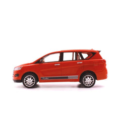 Plastic Innova Crysta Pull Back Car (Red) - GillKart