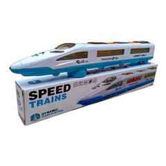 Plastic 3D Light  Sound Auto Moving System Emu Speed Train (Assorted) - GillKart