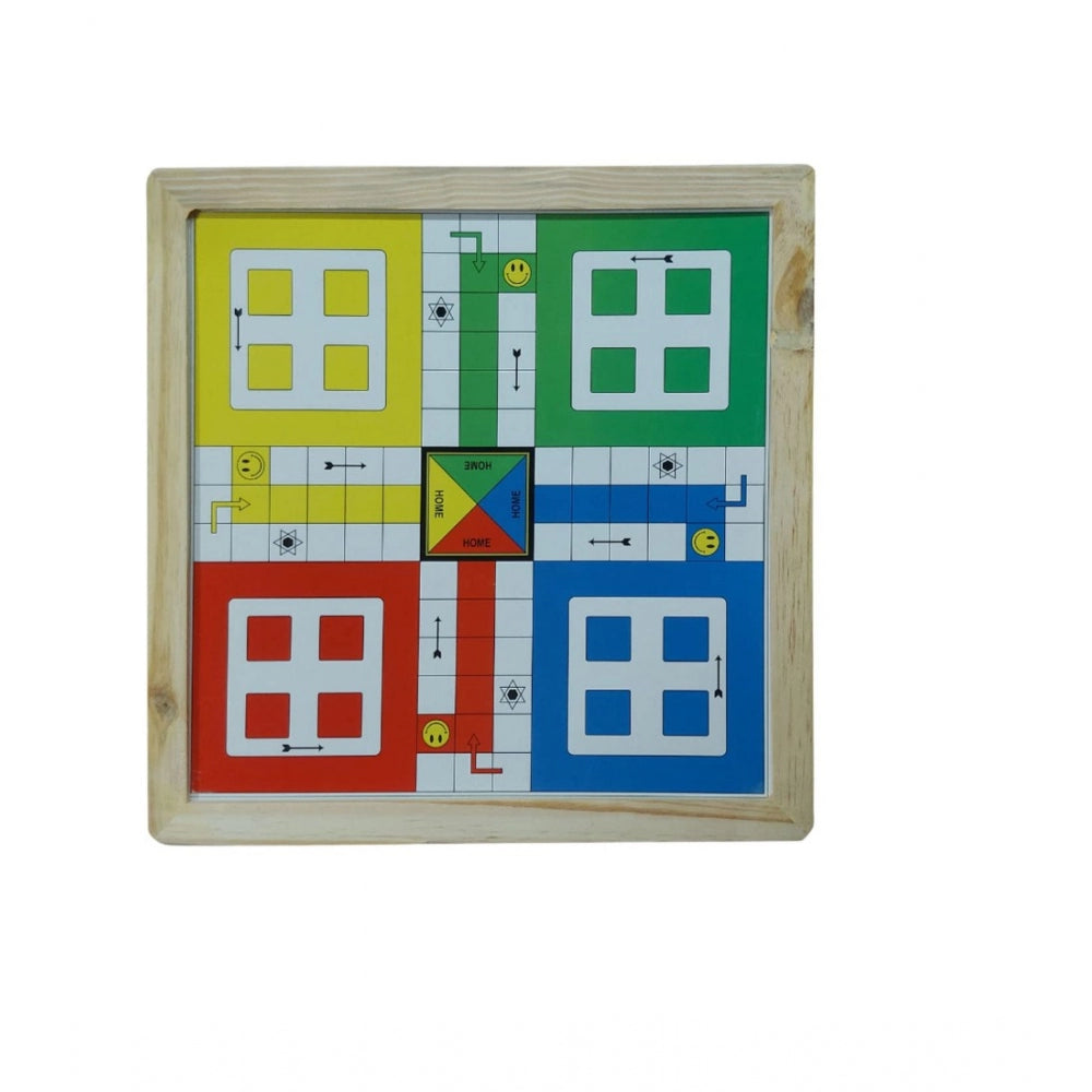 Plastic Front And Back Ludo And Chess Board Games For Kids (Multicolor) - GillKart