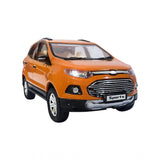 Plastic Pull Back Action Spotz Echo Suv Model Car (Orange) - GillKart