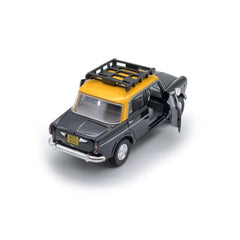 Plastic Bombay Ambassador Taxi Car (Black) - GillKart