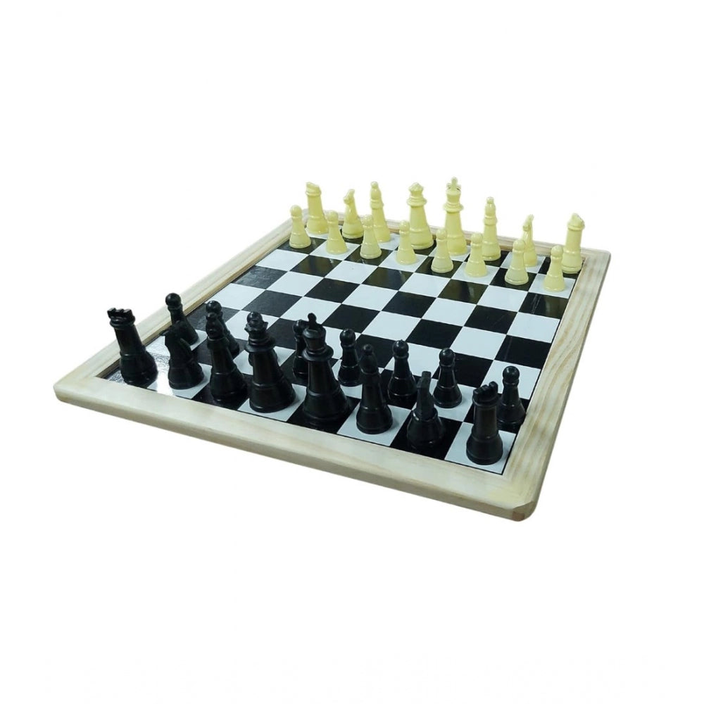 Plastic Front And Back Ludo And Chess Board Games For Kids (Multicolor) - GillKart