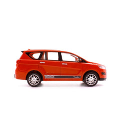 Plastic Innova Crysta Pull Back Car (Red) - GillKart