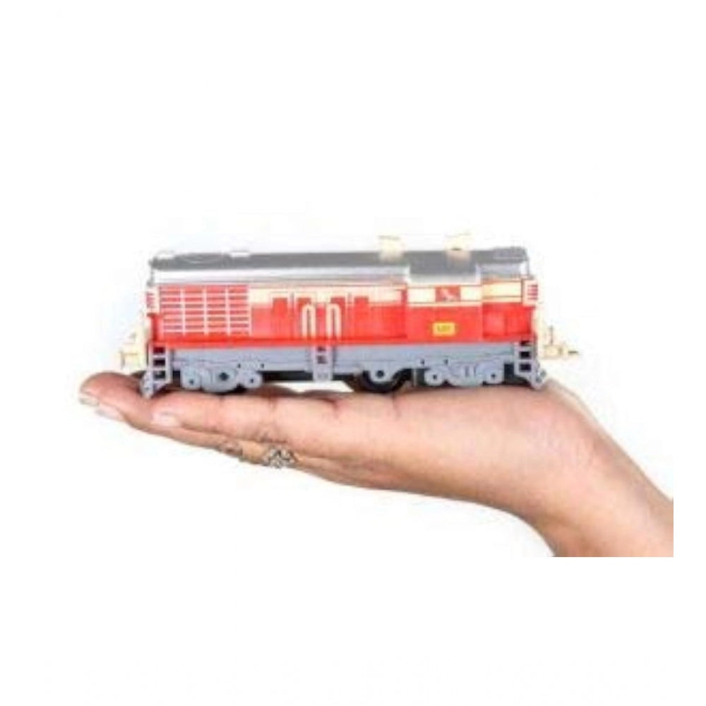 Plastic Passenger Train Coaches With Railway Track (Multicolor) - GillKart