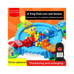 Plastic Frog Eat Beans Game4 Players (Multicolor) - GillKart