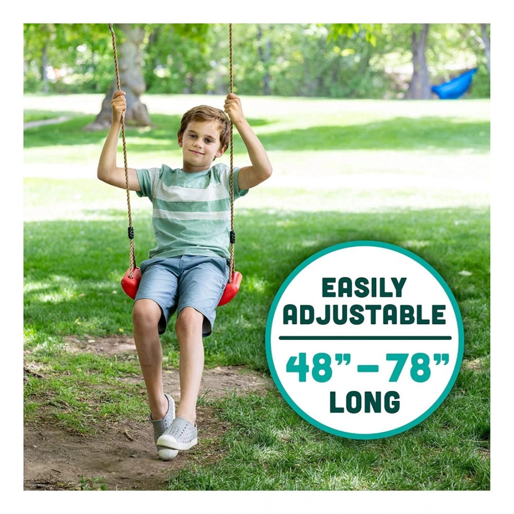 Plastic Baby Swings For Kids Plastic Height Adjustable Swing Seat (Assorted) - GillKart