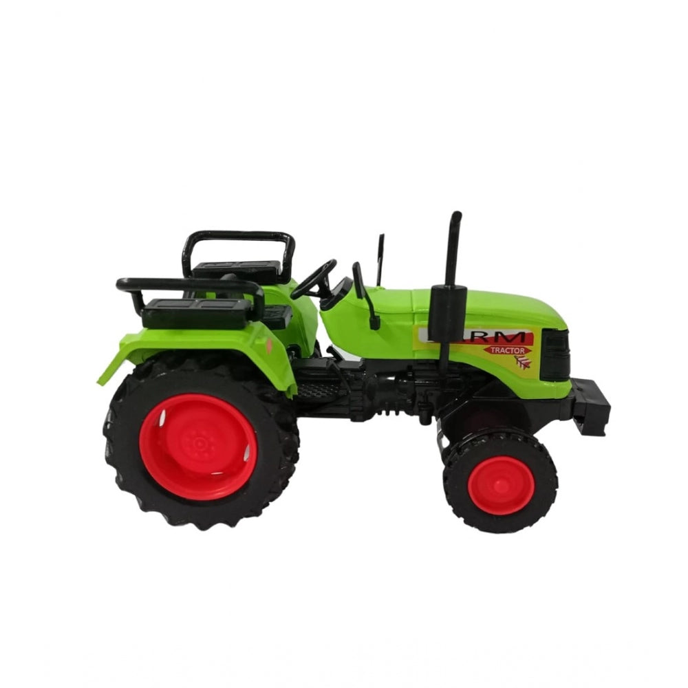 Plastic Construction Farm Tractor (Green) - GillKart