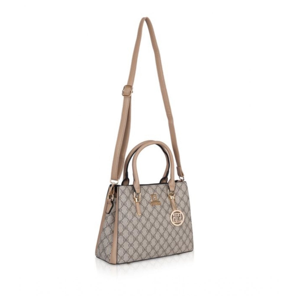 Women's Faux Leather Printed Handbag (Hilver) - GillKart