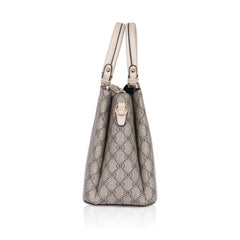 Women's Faux Leather Printed Handbag (Beige) - GillKart