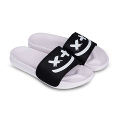 Men's Rubber Comfortable Flip-Flops and Slippers (Black) - GillKart