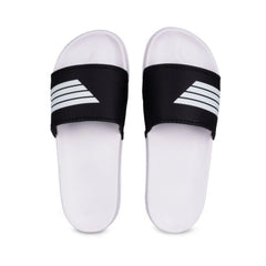 Men's Rubber Comfortable Flip-Flops and Slippers (Black) - GillKart