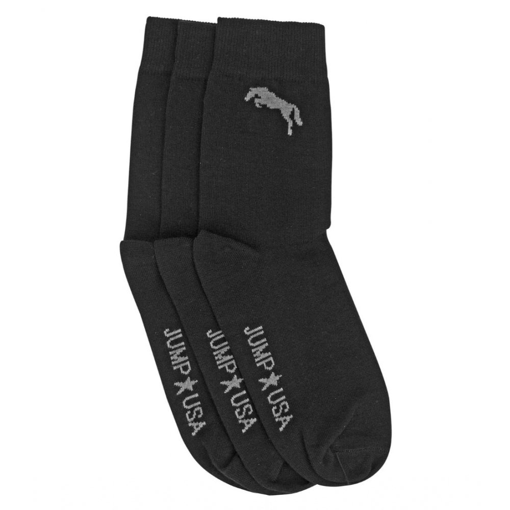 Men's Printed Cotton Spandex Calf Length Socks (Assorted) - GillKart