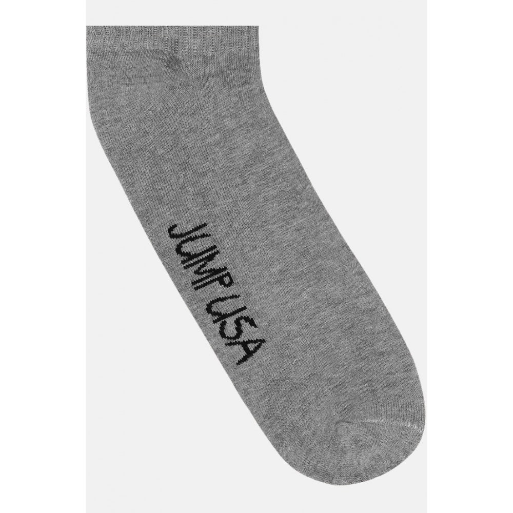 Men's Printed Cotton Spandex Ankle Length Socks (Assorted) - GillKart