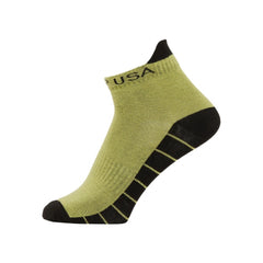 Men's Printed Cotton Spandex Ankle Length Socks (Assorted) - GillKart