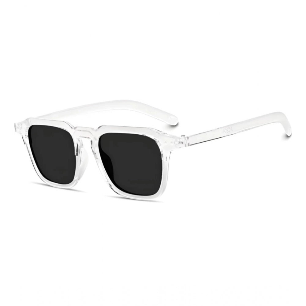 Pack Of 2 Classic Unisex UV400 Protection Sunglasses (White) - GillKart