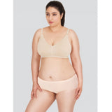 Dermawear Ally Plus Women's 4D Stretch Support Bra (Cream) - GillKart