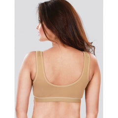 Dermawear SB-1104 Women's 4D Stretch Sports Bra (Skin) - GillKart