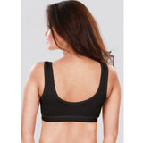 Dermawear SB-1104 Women's 4D Stretch Sports Bra (Black) - GillKart